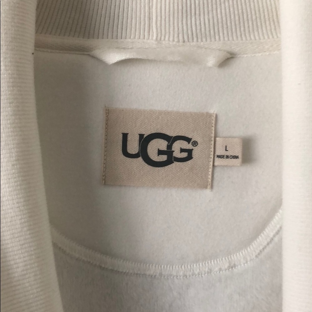 NWT UGG Karoline Plush Cream Robe Size Large - Picture 11 of 14